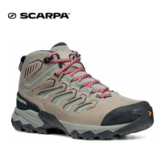 【2025】SCARPA思嘉帕莫林pro四季版防水防滑户外徒步登山鞋 矿物灰 41