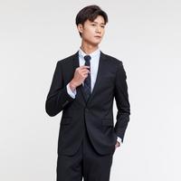 金利来 含羊毛男士西装男优雅时尚纯色商务休闲套西上装