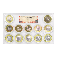 2026年马年生肖纪念币 第二轮十二生肖流通纪念币 二轮十二生肖纪念币全套评级装