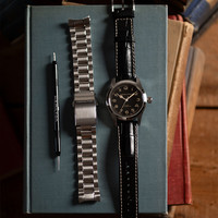 汉米尔顿 瑞士手表 星际穿越电影同款 墨菲表42毫米一表两带套盒