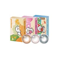 陌丽紫色粉色13.9美瞳半年抛小直径舒服近视隐形眼镜日期新｜清仓