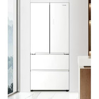 东芝 白珍珠系列 GR-RF548WI-PM165 风冷法式门冰箱 520L 云脂白