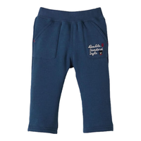 MIKIHOUSE 儿童加绒休闲长裤蓝色 110cm