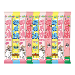 蜡笔小新 碎冰冰 85ml*20支 香桔芒果草莓 混合口味 休闲零食