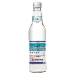 崂山矿泉 崂山白花蛇草水草本气泡水无糖0糖0脂0卡 330ml*24瓶