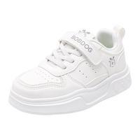 巴布豆童鞋儿童板鞋2025秋季男大童校园小白鞋女男宝男童鞋子