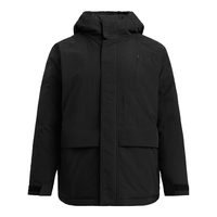安德玛（UNDERARMOUR） Urban Down女子训练运动短款鸭绒羽绒服6001976 黑色001 2XL