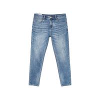 杰克·琼斯(JACK&JONES)衣服男装901修身牛仔裤男弹性品牌男裤休闲高档潮流夏季小脚裤 中牛仔蓝E42 175/80A/MR