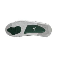 NIKE 耐克 Air Jordan 4 Retro 男子休闲运动鞋 FQ8138-103 白/氧化绿/白/浅灰 45