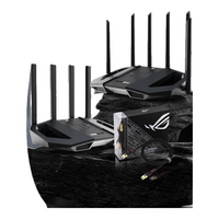 华硕（ASUS）TUF小旋风Pro WiFi7BE6500+TUF小旋风WiFi7BE3600+ROG网线1.5米套装电竞家用无线千兆Ai路由器