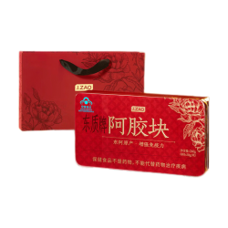 京东京造 阿胶块240g礼盒原产东阿阿胶滋补阿胶块熬制阿胶糕固元膏