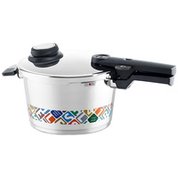 Fissler 菲仕乐 快煮高压锅德国进口1845珍藏不锈钢压力锅燃气高压锅防爆高速快锅 新1845珍藏22厘米2.5