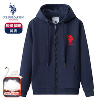U.S. POLO ASSN. 男士连帽保暖羽绒外套