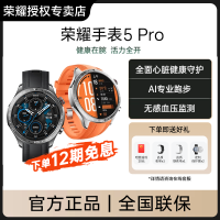 荣耀 手表5Pro 智能手表蓝牙版 超长续航血压检测