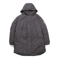 nautica white sail 廓形藏帽 羽绒服 深灰色1BX S