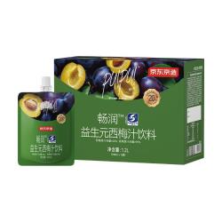 京东京造 益生元西梅汁 100ml*12袋