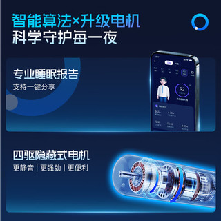 舒达（serta）智能床电动皮床弹簧床垫山宁泰防螨梦享A1A2智能系列 【三件】梦享A1+智能底床+星帕 【内嵌款】1.5*2米