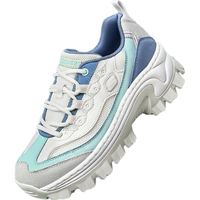 SKECHERS/斯凯奇 厚底增高 女士运动鞋 蓝色/多彩色 40