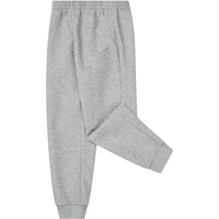 鸿星尔克儿童裤子秋季时尚纯色裤子运动中大童男女童中性儿童针织长裤 亮浅花灰 150