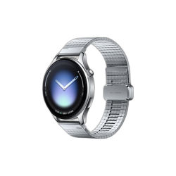 小米 Watch 5 eSIM版 智能手表 47mm 柔雾蓝真皮表带 钛空银表带