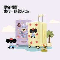 联名款：bromen x 塔卡沙系列 大容量插画箱行李箱 20英寸