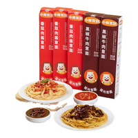 小熊驾到 方便速食意大利面 番茄肉酱3盒+黑椒牛肉2盒