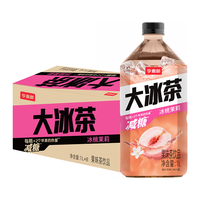 今麦郎大冰茶冰桃茉莉1L*8瓶减糖鲜果冷榨果味茶 冰桃 茉莉 1L*8瓶