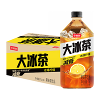 今麦郎大冰茶冰爆柠檬1L*8瓶减糖鲜果冷榨果味茶 冰爆柠檬 1L*8瓶