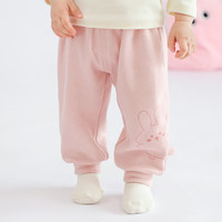 格格亲 儿童纯棉裤子春秋夏季宝宝休闲春装卫裤男童女童外穿开档屁屁裤