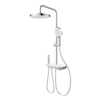 松下（Panasonic）智能恒温花洒套装E8 全铜水路家用卫生间琴键置物淋浴器 【恒温花洒E8】4功能琴键+精铜主体