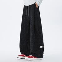 I.T it FIVE CM斜条纹休闲男士秋季运动长裤子