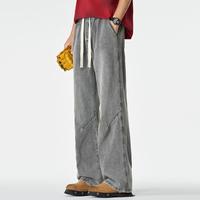 I.T IZZUE舒适基础显瘦牛仔裤男街头长裤水洗美式显高男式休闲裤