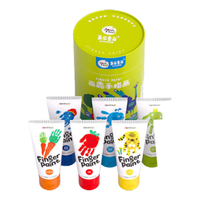 美乐 手指画颜料安全可水洗颜料儿童画画颜料套装手指画儿童节礼物 手指画彩虹7色