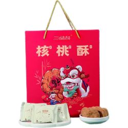 三味奇 宫廷核桃 桃酥礼盒装 900g