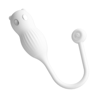 Mizz zee微电流跳蛋刺激无线入体小程序控制情趣成人用品远程异地静音外出 奶油白【微电流跳蛋小程序款】