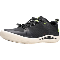 悍途（HUMTTO）夏季男士轻便透气户外休闲鞋城市旅行户外徒步鞋男 黑/果绿 39