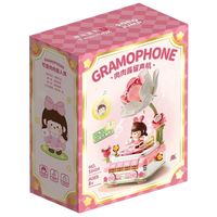 femibox 费米 肉肉酱系列 S5439 蔷薇花留声机