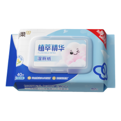 洁柔 植萃湿厕纸 40片*1包