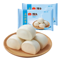 广州酒家 广式早餐 包子饺子汤圆 面点心生鲜半成品方便速食 馒头400g（16个装）