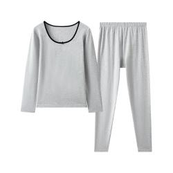 芬腾 抑菌 女士保暖内衣套装