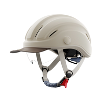 两只小蜜蜂电动车头盔3c认证鸭舌帽檐头盔通风透气男女夏季骑行头盔超轻半盔