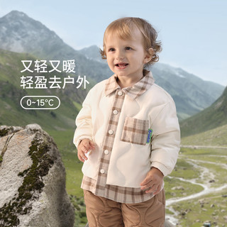  BALIPIG/巴厘小猪 轻薄 儿童羽绒服  珍珠白 110