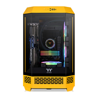  Thermaltake/曜越 支持420水冷 电脑机箱  蜂芒黄