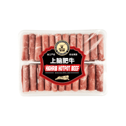 科尔沁 清真 上脑牛肉卷  原切上脑牛肉卷1斤