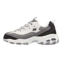 SKECHERS 斯凯奇 D'Lites 女子休闲运动鞋 149906/BKGY 黑色/灰色 37