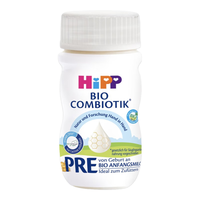 HiPP 喜宝 有机婴幼儿配方液态奶粉水奶0-6个月德国进口90ml*1瓶