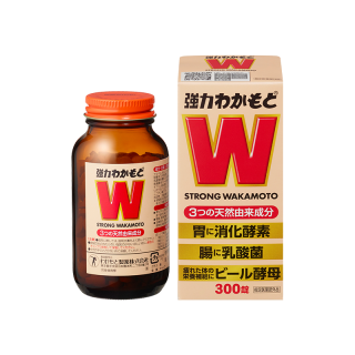 wakamoto 益生菌健胃整肠片 300粒