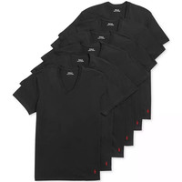 RALPH LAUREN 男士V 领汗衫 6件装