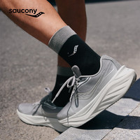 saucony 火鸟4跑鞋男透气减震支撑跑步鞋慢跑运动鞋 灰