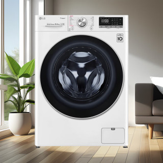 国家补贴、今日必买：LG 超薄 滚筒洗衣机 10.5KG大容量 全自动家用 AI直驱变频 健康蒸汽水洗 内筒自清洁 FLW10G4W